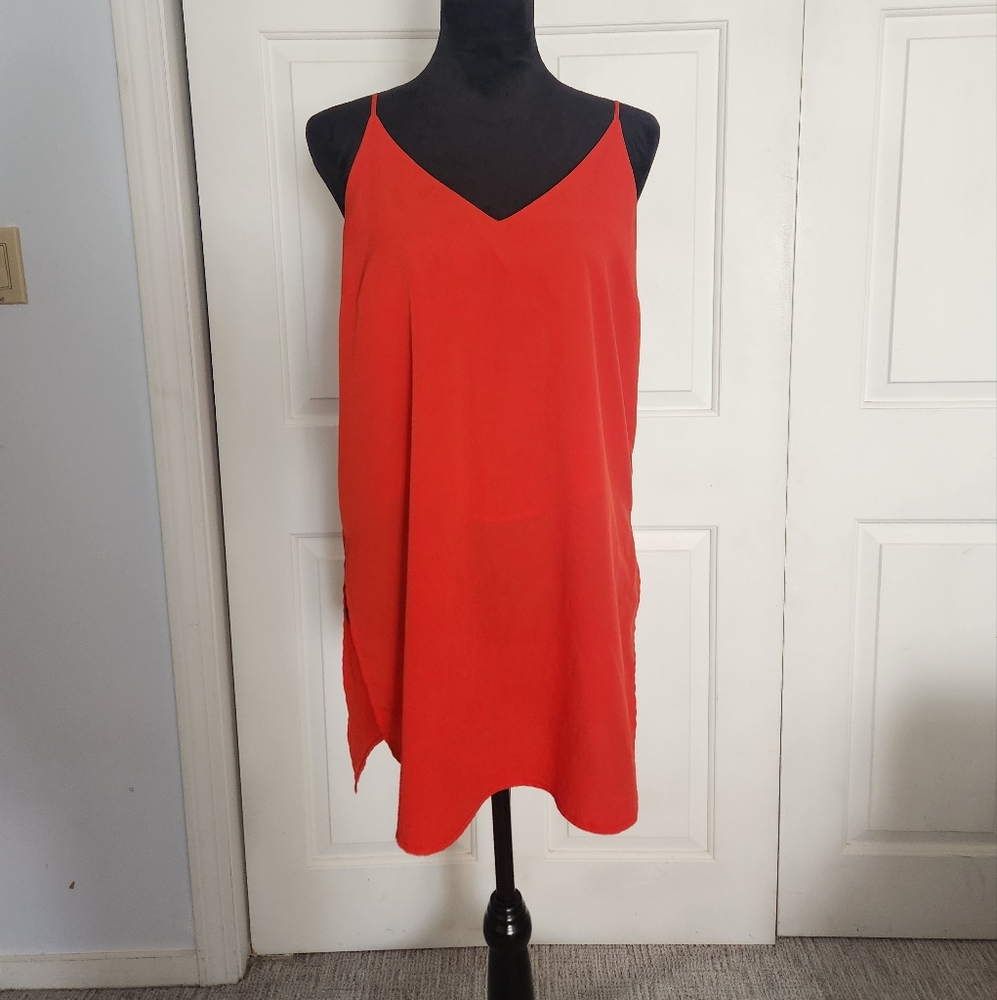 Dalia Women's Red Camisole Top